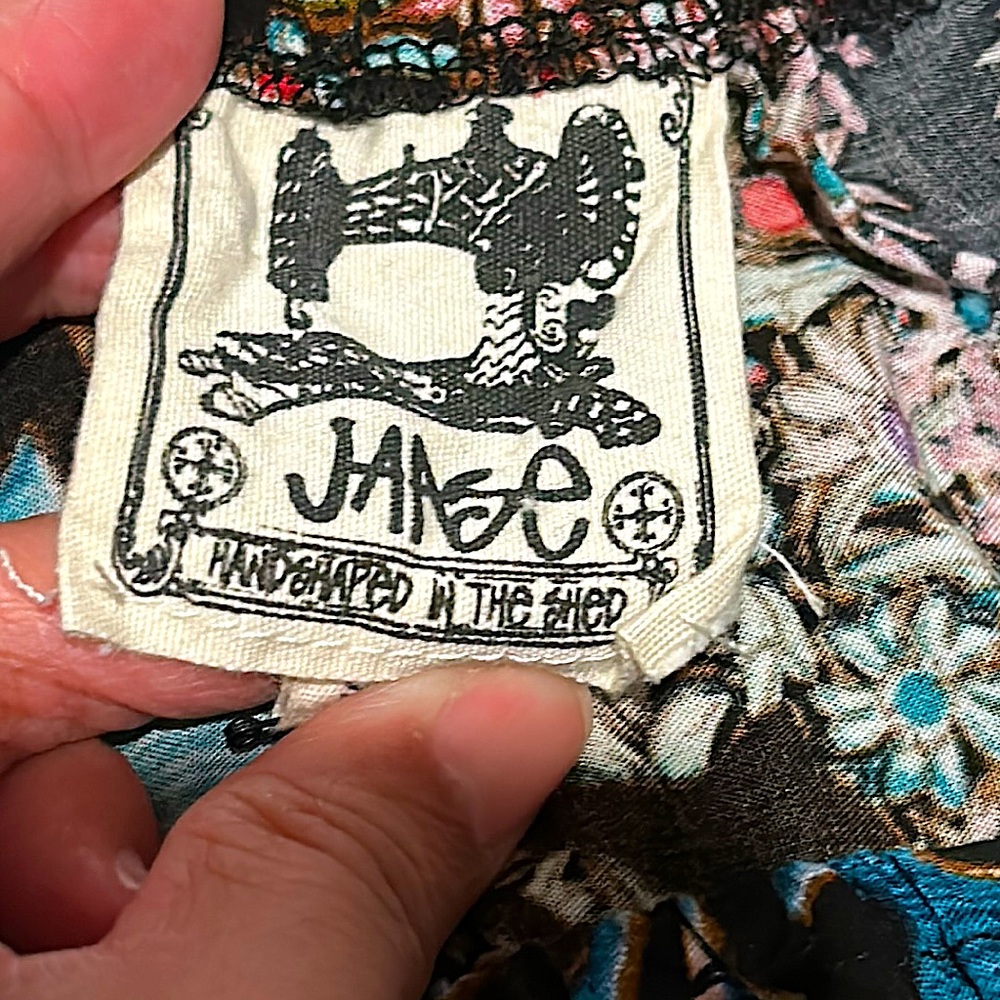 Jaase Boho Floral Multi-Color/Pattern Flutter Sle… - image 5